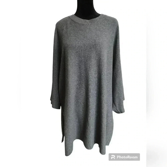 Eileen Fisher Wool Oversized Sweater - Picture 1 of 6